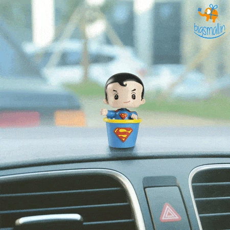 Bigsmall_hmk All Of It Baby Superhero Ceramic Bobblehead