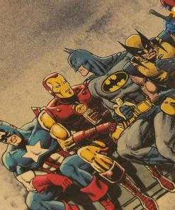 AmyLi Superheroes Chilling Poster All Of It