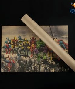 AmyLi Superheroes Chilling Poster All Of It