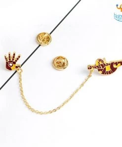 AmyLi Superhero Chain Brooch Pin All Of It