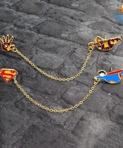 AmyLi Superhero Chain Brooch Pin All Of It