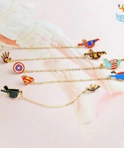 AmyLi Superhero Chain Brooch Pin All Of It