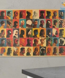 AmyLi Sale Superhero Headshot Poster