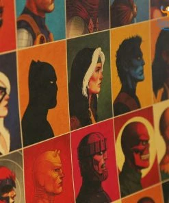 AmyLi Sale Superhero Headshot Poster