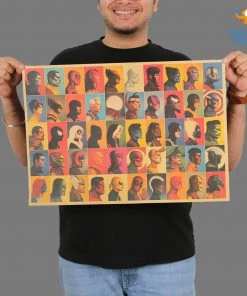 AmyLi Sale Superhero Headshot Poster
