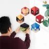 Bigsmall_cc Superhero Hexagon Wall Hangings - Set Of 6