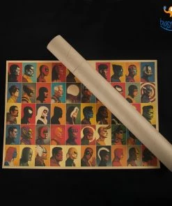 AmyLi Sale Superhero Headshot Poster