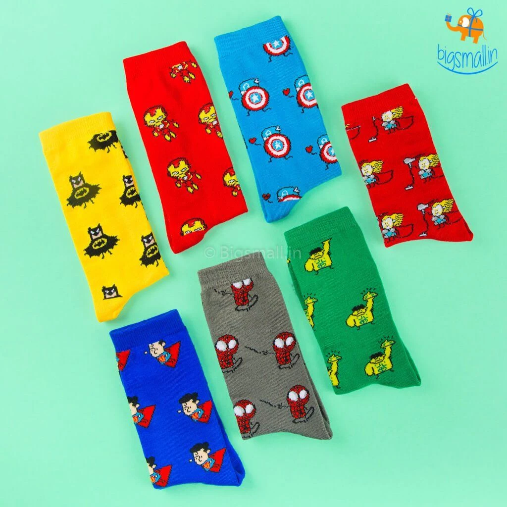 AmyLi Sale Superhero Socks