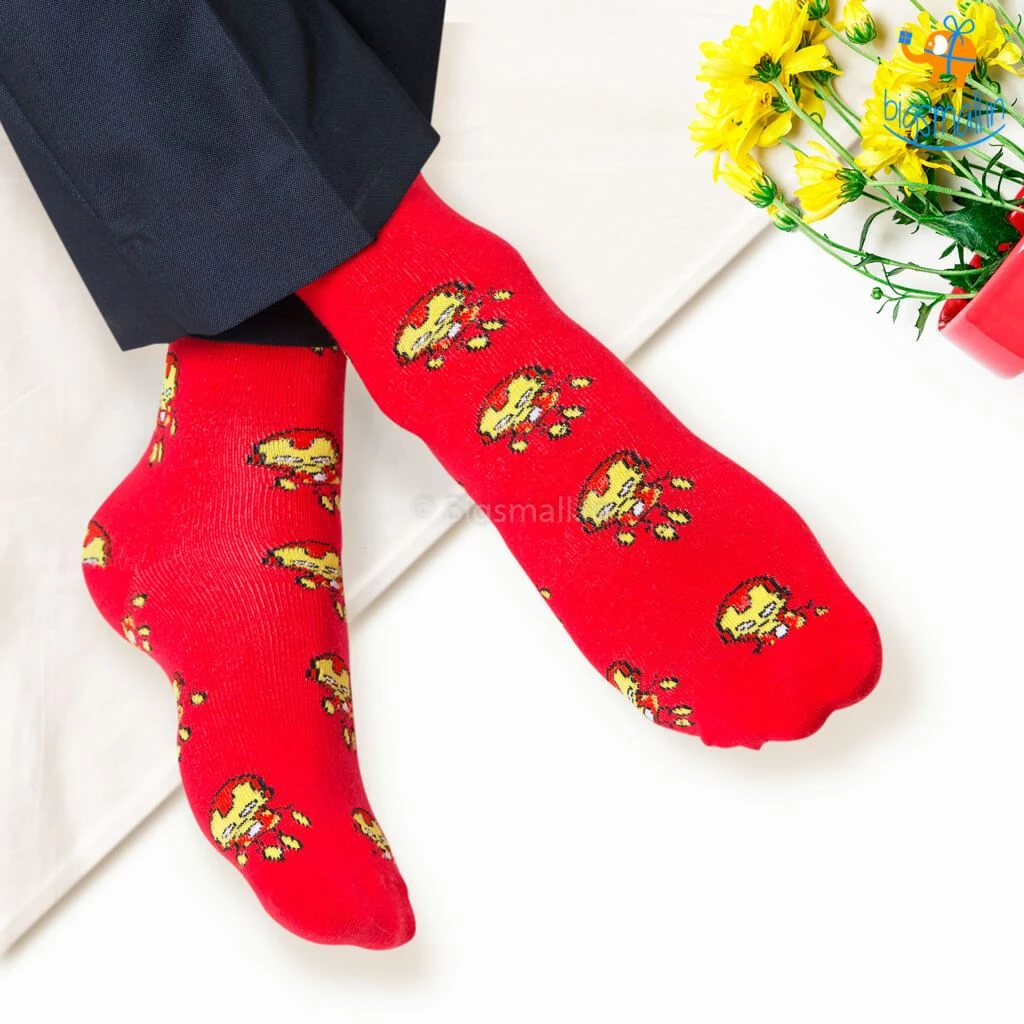AmyLi Sale Superhero Socks