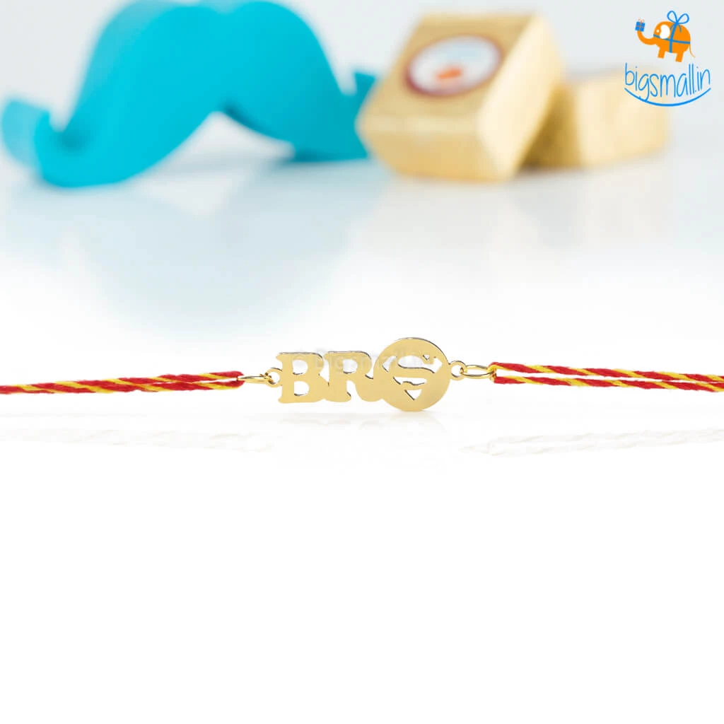 DesignWesign Superman Bro Rakhi