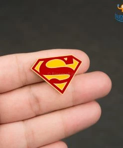 Bigsmall_piu All Of It Superman Metallic Lapel Pin