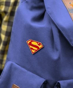 Bigsmall_piu All Of It Superman Metallic Lapel Pin