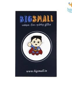 Bigsmall_piu All Of It Superman Metallic Lapel Pin