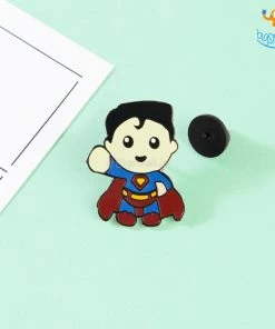Bigsmall_piu All Of It Superman Metallic Lapel Pin