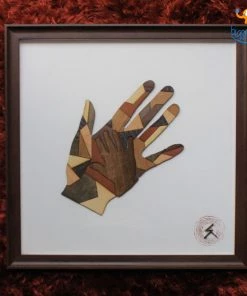 Shivam Chadha Studio Wooden Artwork Hands Of Rejuvenation - Support All Of It