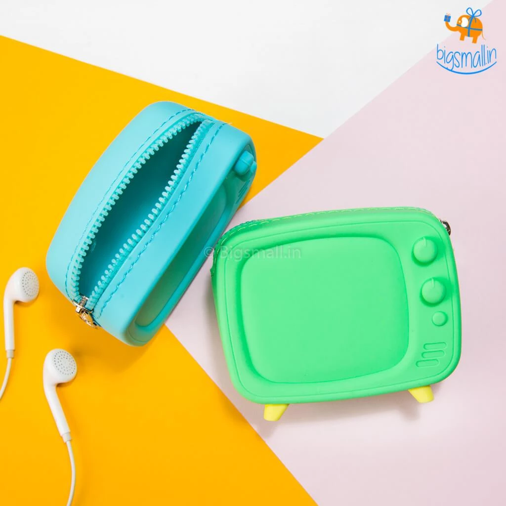 AmyLi Corporate Retro TV Coin Purse