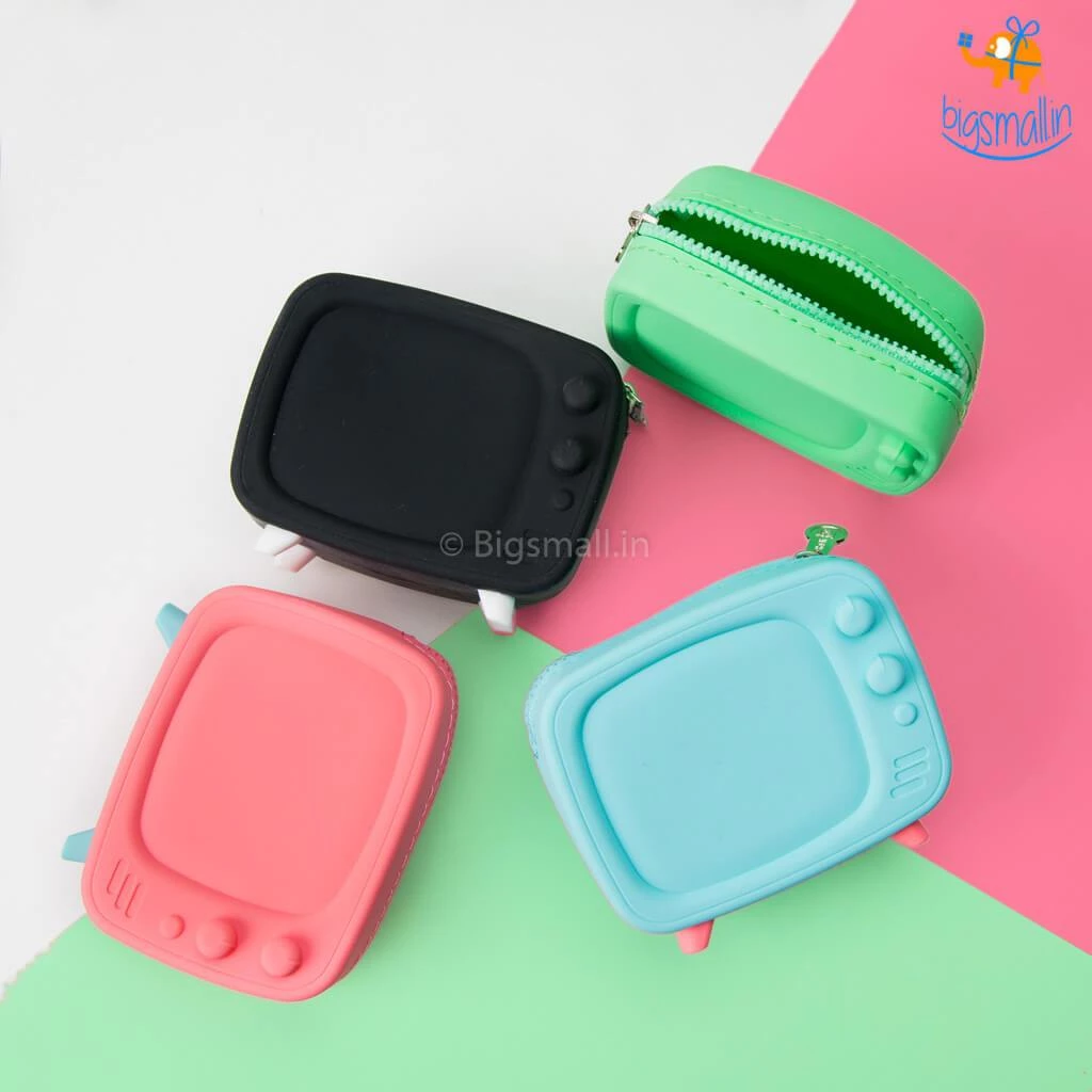 AmyLi Corporate Retro TV Coin Purse