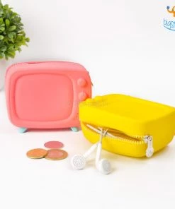 AmyLi Corporate Retro TV Coin Purse