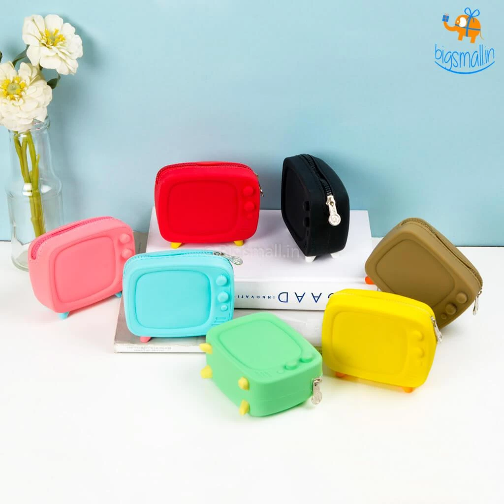 AmyLi Corporate Retro TV Coin Purse