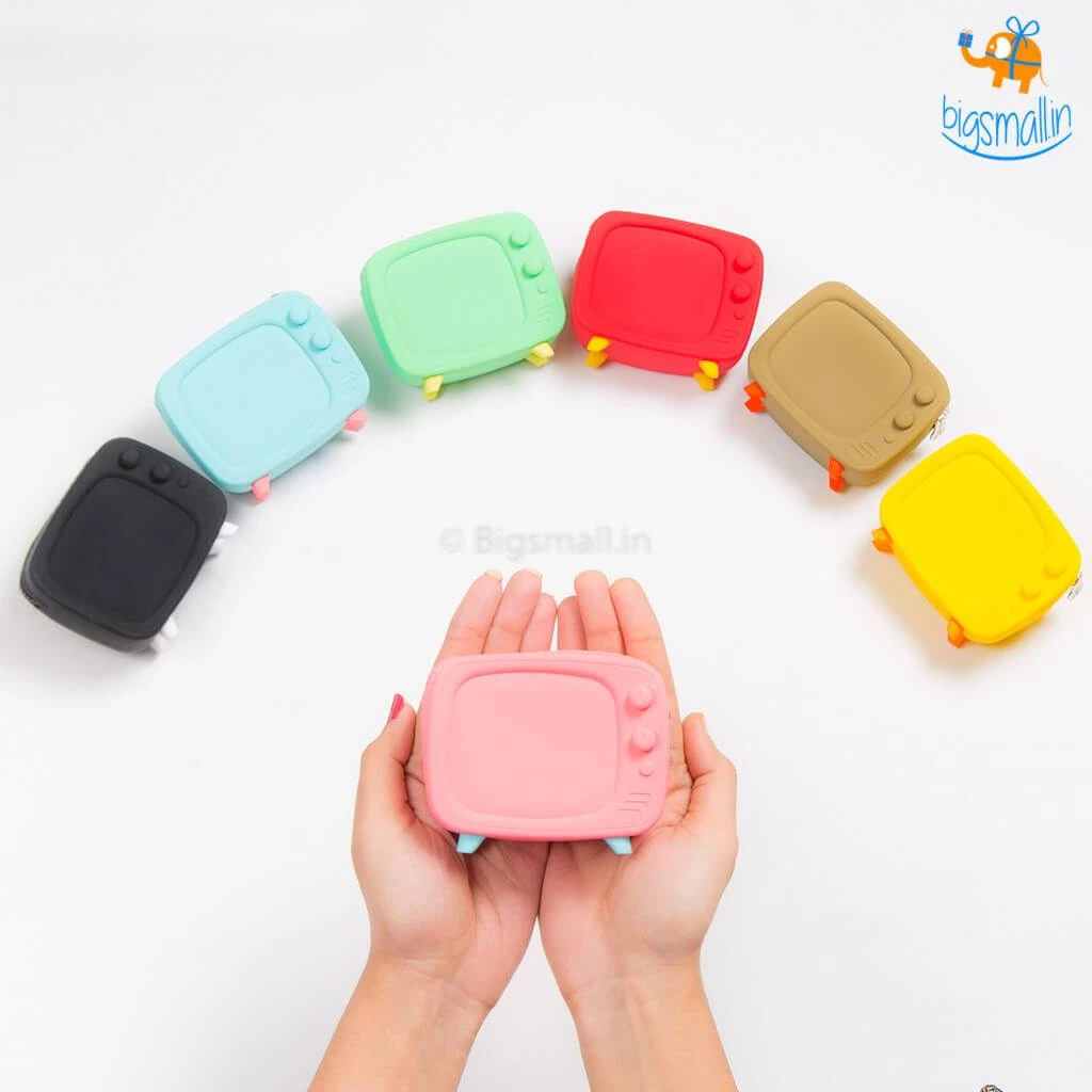 AmyLi Corporate Retro TV Coin Purse