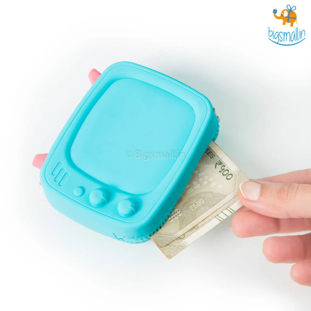 AmyLi Corporate Retro TV Coin Purse