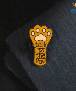 Bigsmall_piu All Of It Talk To The Paw Lapel Pin
