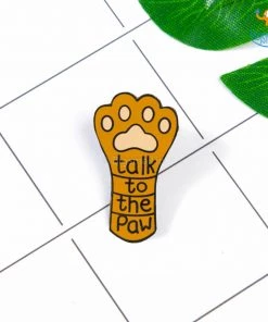 Bigsmall_piu All Of It Talk To The Paw Lapel Pin