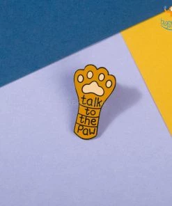 Bigsmall_piu All Of It Talk To The Paw Lapel Pin