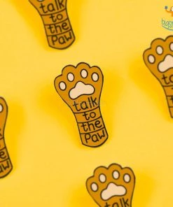 Bigsmall_piu All Of It Talk To The Paw Lapel Pin