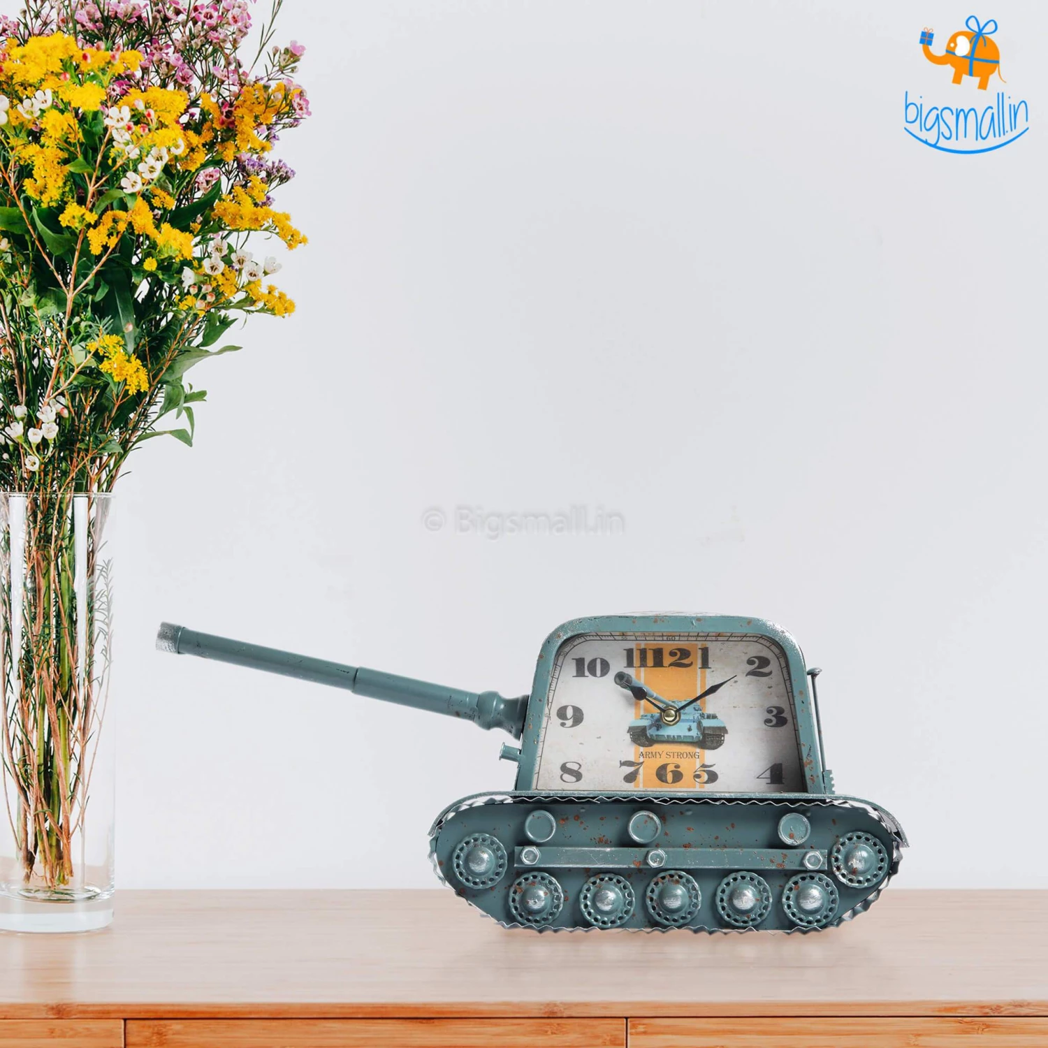 Vinny Y Tanker Desk Clock Father's Day