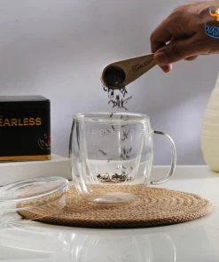 Devnow Double Walled Cup With Tea Strainer Sale