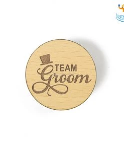 DesignWesign Team Groom Wooden Pop Socket All Of It