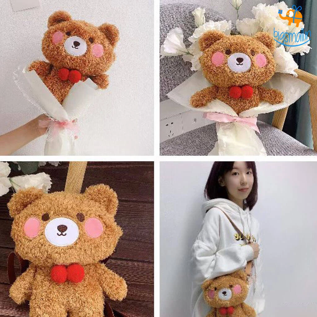 Bigsmall_hmk Teddy Sling Bag