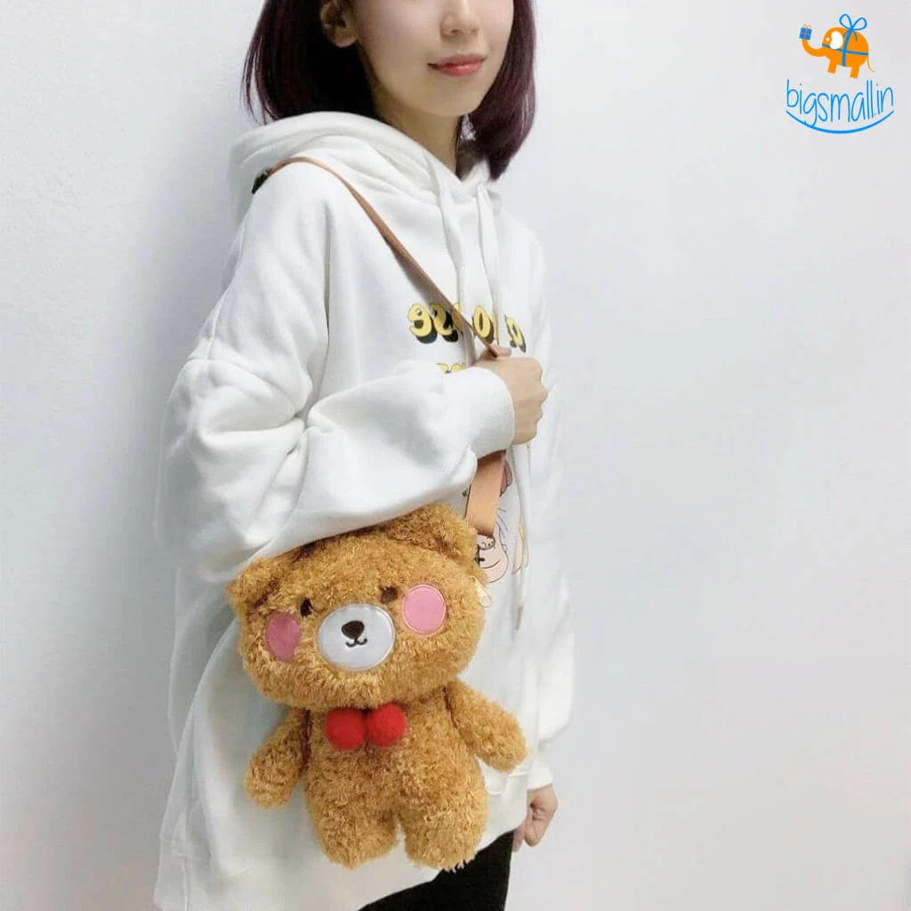 Bigsmall_hmk Teddy Sling Bag