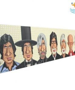 Graphicurry Amitabh Bachchan Laminated Poster