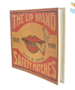 Ascetic Vintage Matchbox Themed Scrapbook