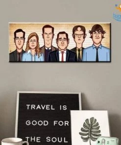 Graphicurry All Of It The Office Laminated Poster
