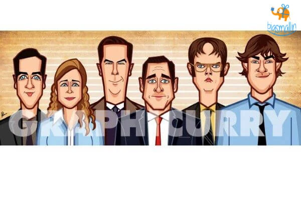 Graphicurry All Of It The Office Laminated Poster