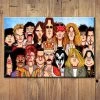 Graphicurry The World Of Rock Laminated Poster All Of It