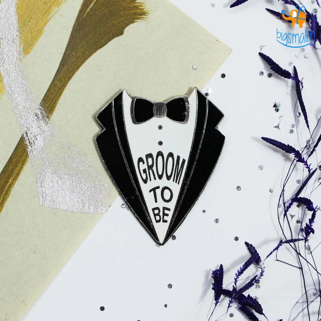 Bigsmall_piu Groom To Be Lapel Pin