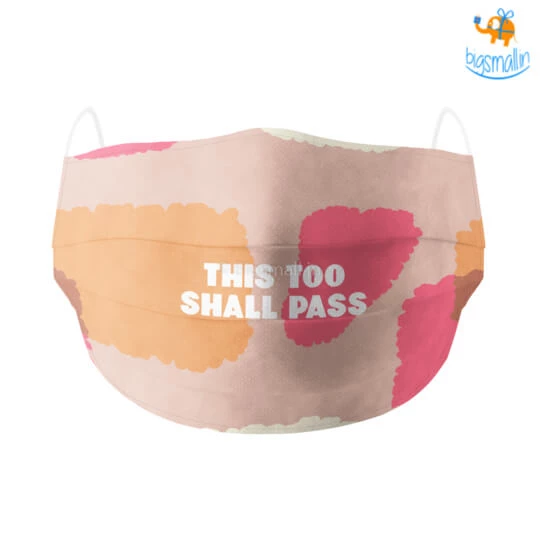 SoxyToes This Too Shall Pass Cotton Mask With Filter Father's Day