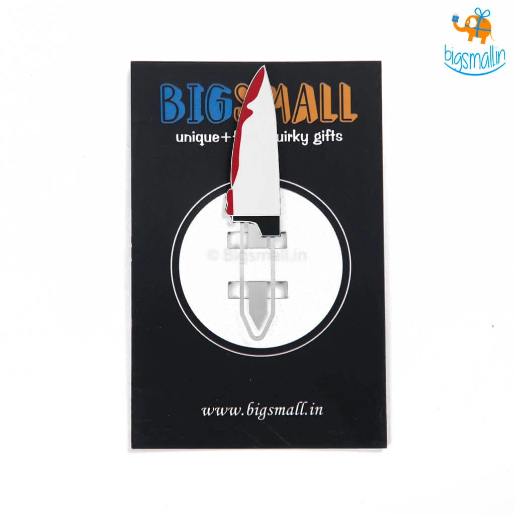 Bigsmall_piu Corporate Thriller Metallic Bookmark
