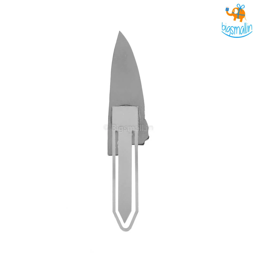 Bigsmall_piu Corporate Thriller Metallic Bookmark