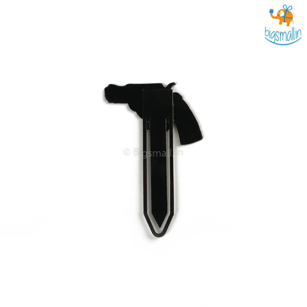 Bigsmall_piu Corporate Thriller Metallic Bookmark