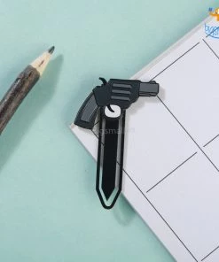 Bigsmall_piu Corporate Thriller Metallic Bookmark