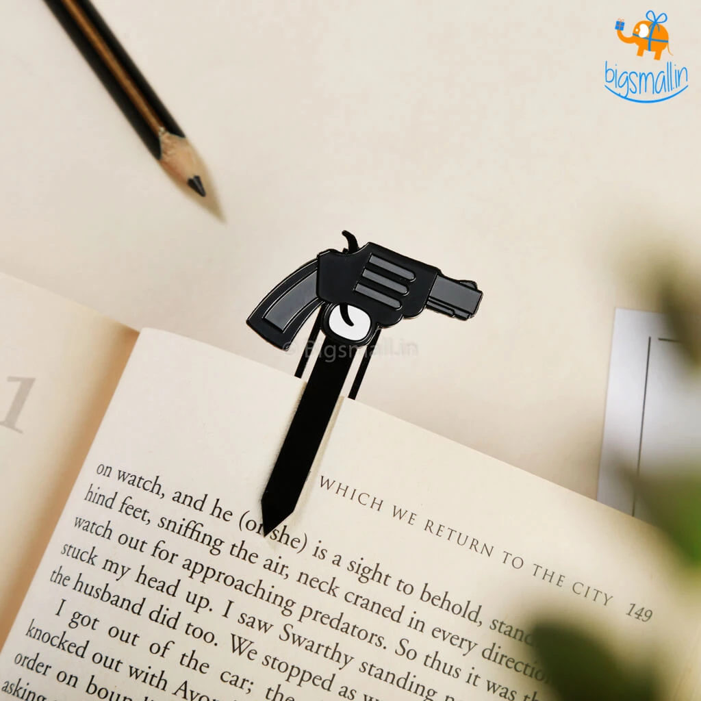 Bigsmall_piu Corporate Thriller Metallic Bookmark