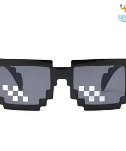 Big Daddy Father's Day Thug Life Pixel Sunglasses