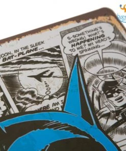 AmyLi Vintage Batman Tin Hanging Board All Of It