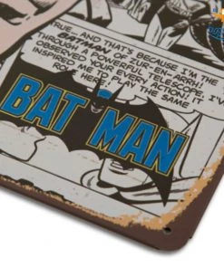 AmyLi Vintage Batman Tin Hanging Board All Of It