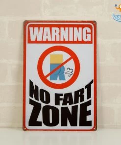 AmyLi No Fart Zone Tin Board All Of It